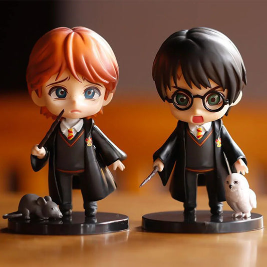 10cm 3pcs Harry Potter Anime Figure Doll Set