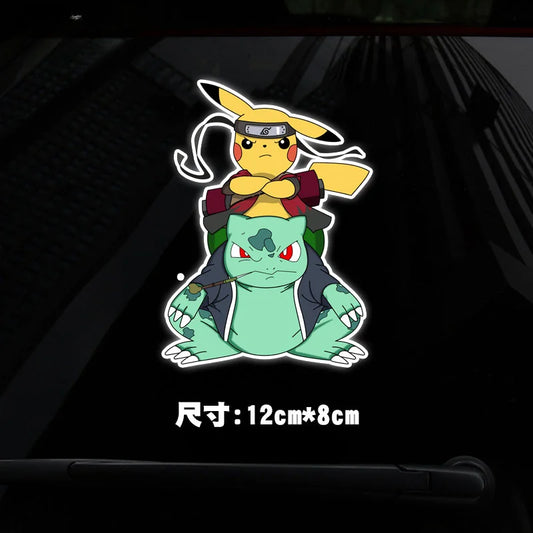 Cool Naruto & Pokémon Anime Stickers