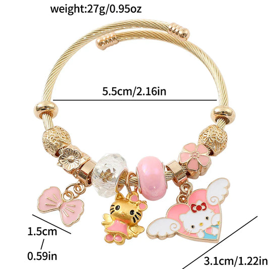 Sanrio Angel Hello Kitty Charm Bracelets