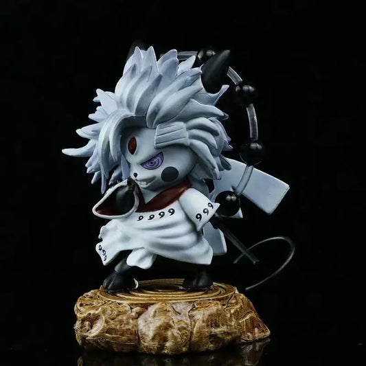 Pikachu Cosplaying Uchiha Madara