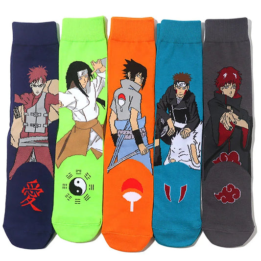 Naruto Men Cartoon Socks