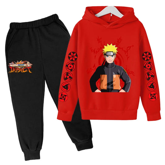 Basketball Hoodie Sports Naruto Hoodie Set