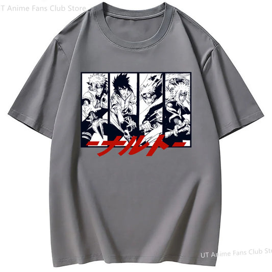 Anime Manga NARUTO T-Shirt Men Women Cartoon Graphic