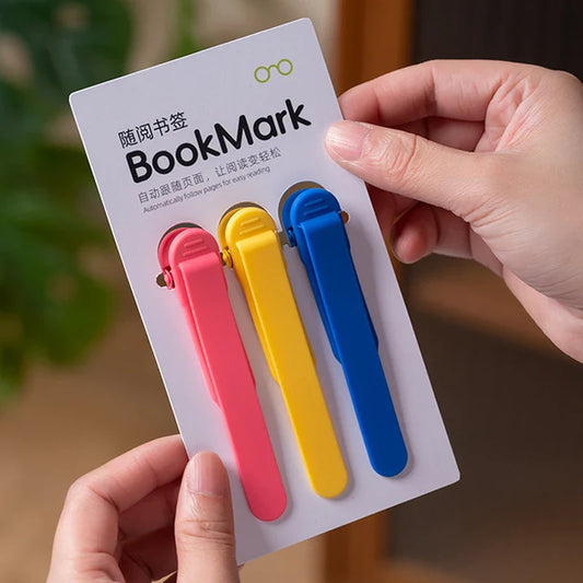 1/3/6pcs Smart Silicone Bookmarks – Spare Parts & Accessories for Book Lovers