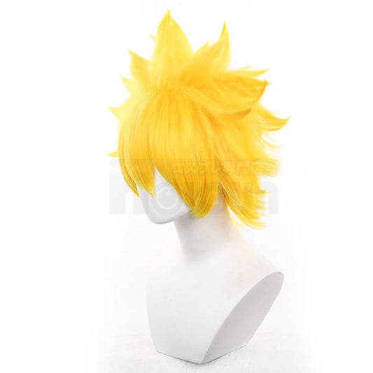 Anime Uzumaki Cosplay Wig – Synthetic Fiber Wig with Adjustable Cap for Halloween, Christmas & Conventions