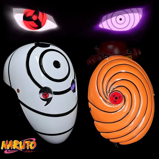 Obito LED Cosplay Mask - Tobi Face Mask