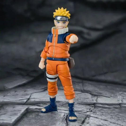 In Stock Bandai-Shippuden SHF Uzumaki Naruto Action Figure