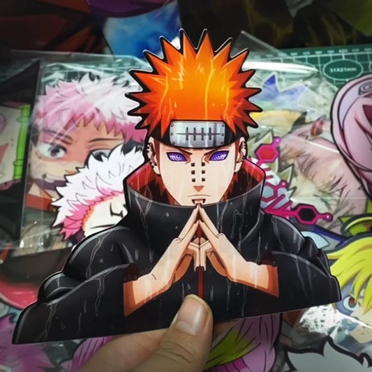 Naruto 3D Gradient Pain Sticker