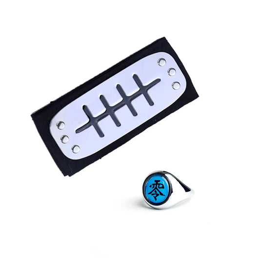 Naruto Akatsuki Rings Headbands – Anime Figure Accessories for Cosplay & Collectors