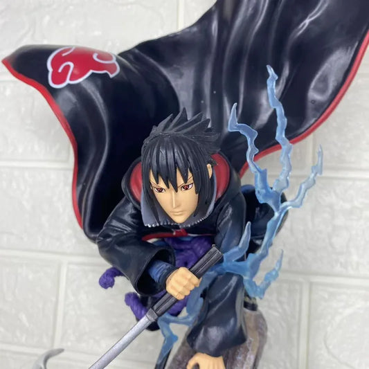 43cm Anime Naruto Uchiha Sasuke Up Action Figurine
