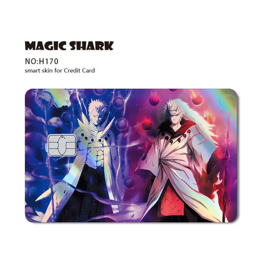 2025 New Arrival Naruto’s Pain Anime Holographic Laser Sticker