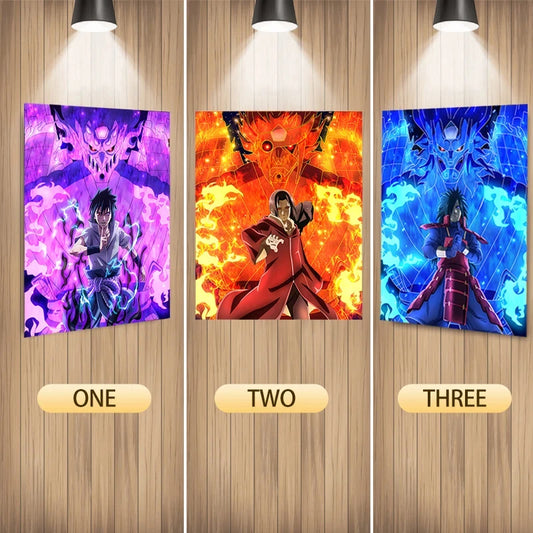 NARUTO Anime 3D Lenticular Painting