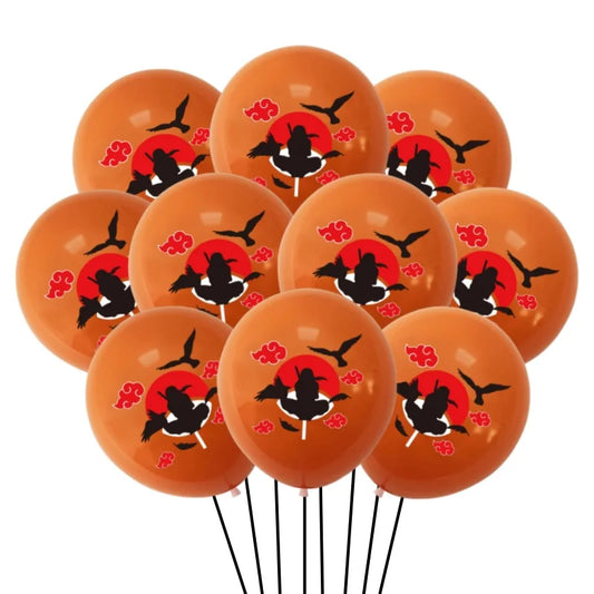 Cartoon Naruto Latex Balloons Set