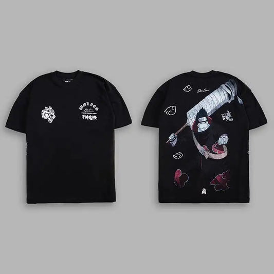 Japanese Naruto Anime Cotton T-Shirt