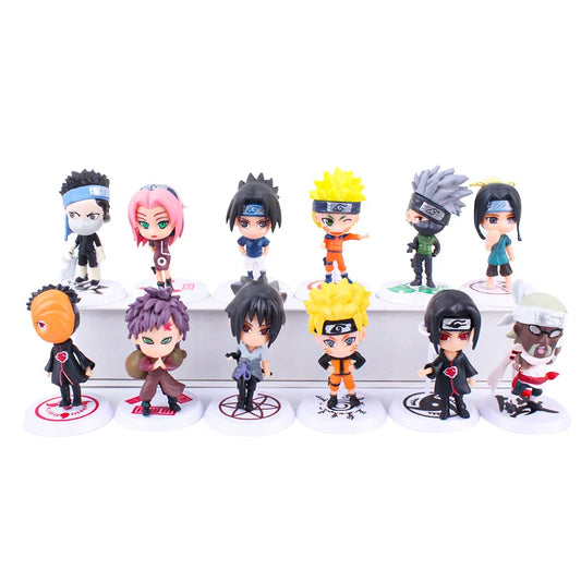 6 Pcs/Lot NARUTO Mini Figurines