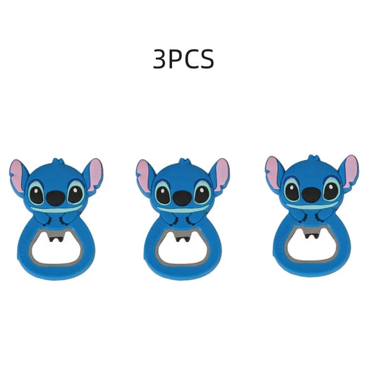 1/3pcs Stitch Spider-Man Bottle Opener