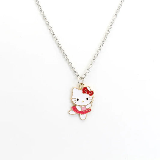 Lovely Hello Kitty Cartoon Necklace
