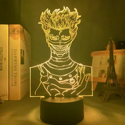 Acrylic 3D Lamp – Anime Black Clover Glowing