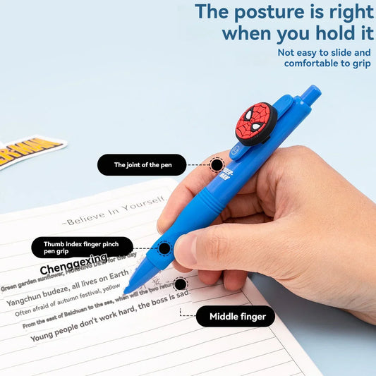 1 Set Kawaii Disney Spider-Man & Strawberry Bear Mechanical Pencils