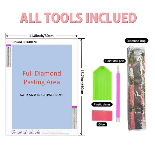 Naruto Diamond Painting Kit – Kakashi DIY