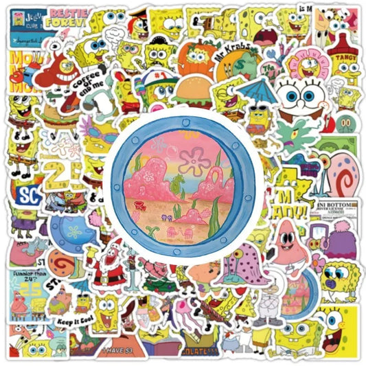 100PCS SpongeBob SquarePants