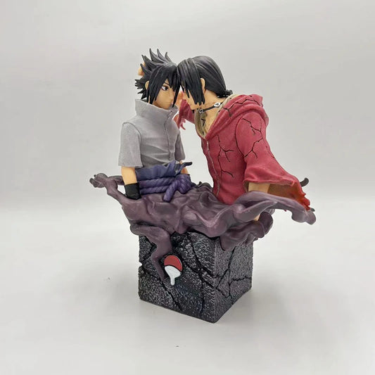 Naruto Uchiha Sasuke &amp; Itachi GK PVC Action Figures