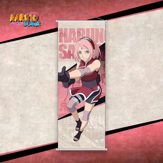 Bandai Naruto Scroll Poster Canvas