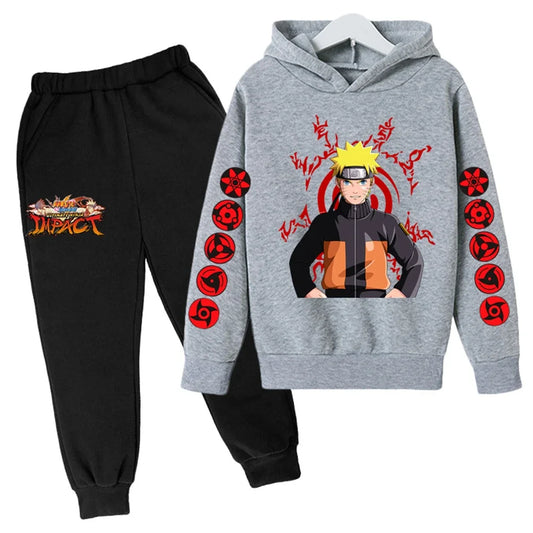 Basketball Hoodie Sports Naruto Hoodie Set