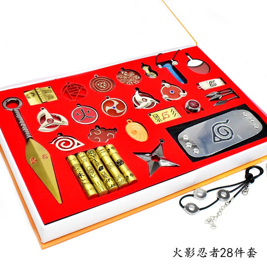 28Pcs Akatsuki Ninja Set