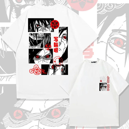 Japanese Naruto Anime Cotton T-Shirt