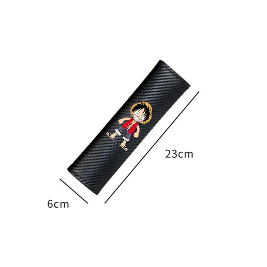 One Piece Luffy Car Safety Belt Cover