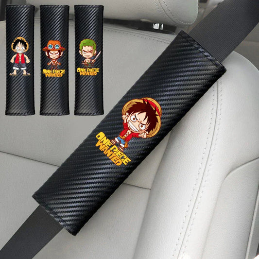One Piece Luffy Car Safety Belt Cover