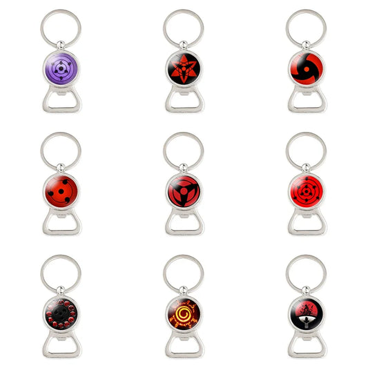 Naruto Sharingan Time Gem Keychain