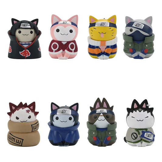 Anime Naruto Mini Q Version Figures
