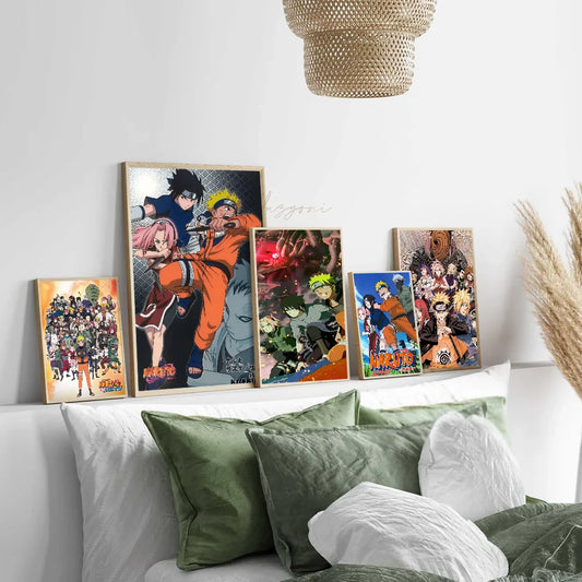 Anime Naruto Shippuden Vintage Posters