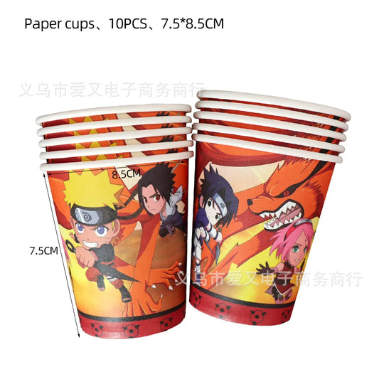Cartoon Naruto Theme Boys Kids Favors