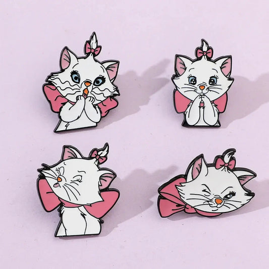 1 Set Disney Marie Cat Brooch
