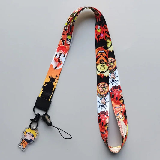 Cute Naruto Japanese Anime Lanyard Neck Strap
