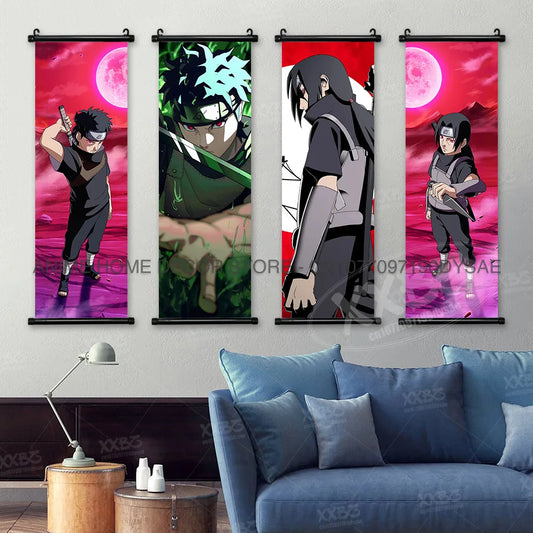 Naruto Poster Scrolls – Iconic Wall Decor Featuring Beloved Characters