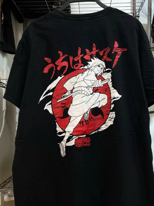 Naruto Japanese Anime Oversize Short-Sleeved T-Shirt