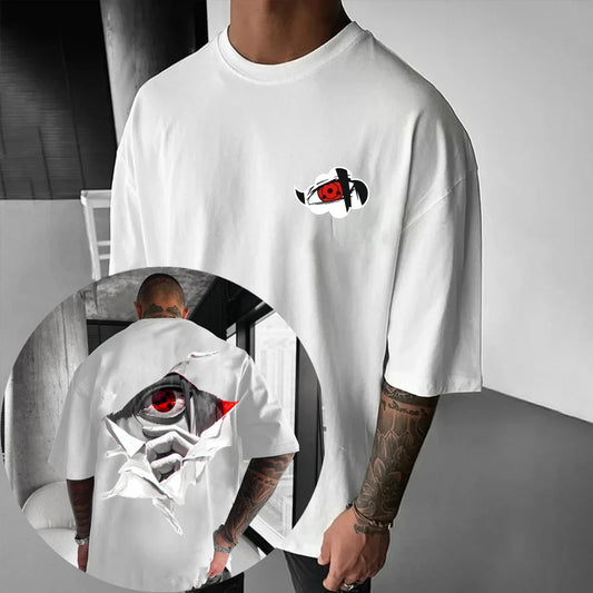 Naruto Animation Derivatives Men’s Summer Oversized T-Shirt