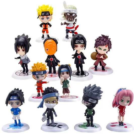 6 Pcs/Lot NARUTO Sasuke, Gaara