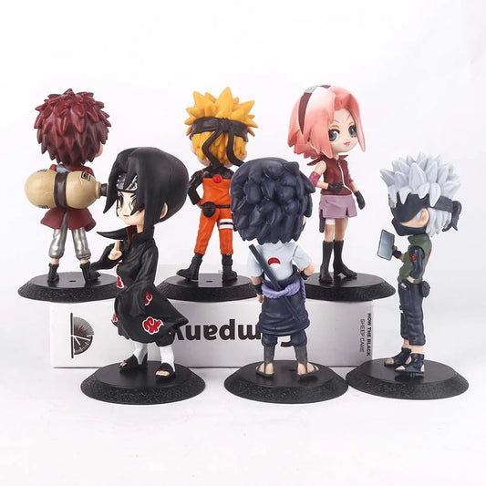 6-Piece Naruto Anime Figure Set