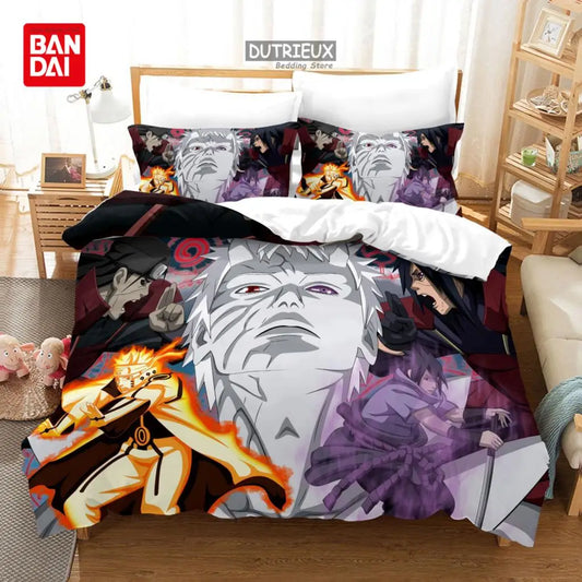 Anime Uzumaki Naruto Bedding Set