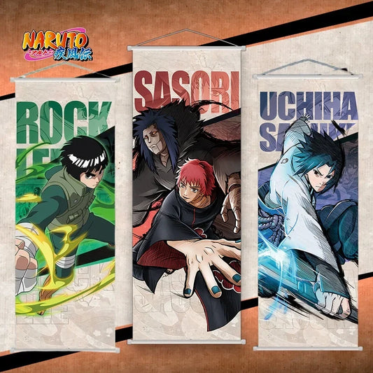 Bandai Naruto Scroll Poster Canvas