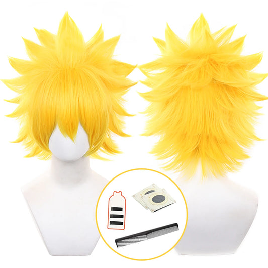 Anime Uzumaki Cosplay Wig – Synthetic Fiber Wig with Adjustable Cap for Halloween, Christmas & Conventions