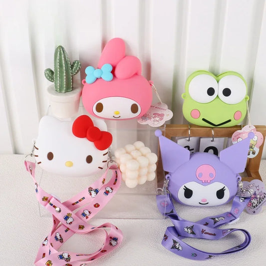 Kawaii Sanrio Silicone Shoulder Bag