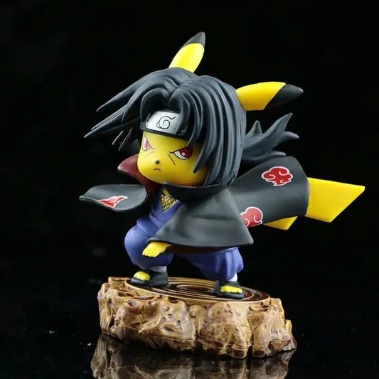 Pikachu Cosplaying Uchiha Itachi