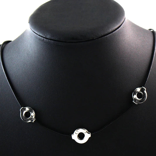 Uchiha Itachi Necklace – Cosplay 3 Loops Choker for Fans and Collectors