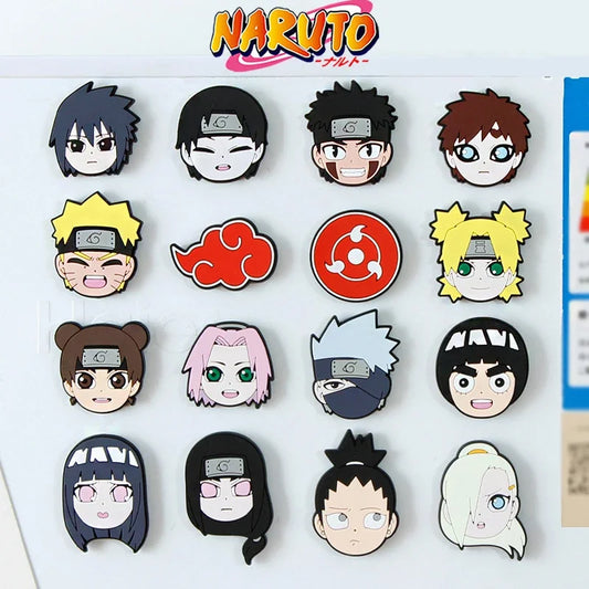 Naruto Cartoon PVC Fridge Magnets – Creative Decor for Your Home